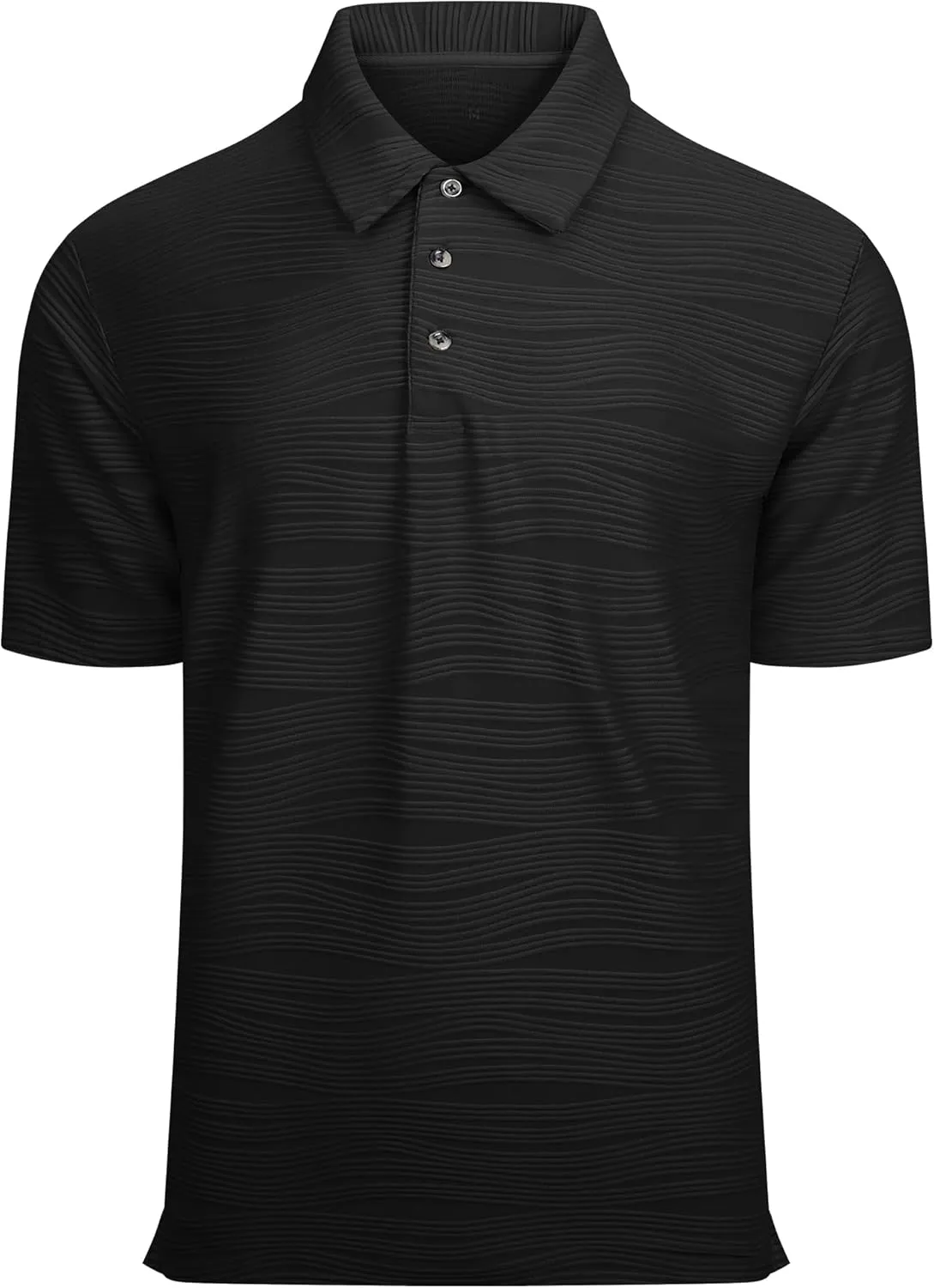 Alex Vando Mens Sweater Polo Long Sleeve Soft Knitted Jacquard Pullover Collared Sweater
