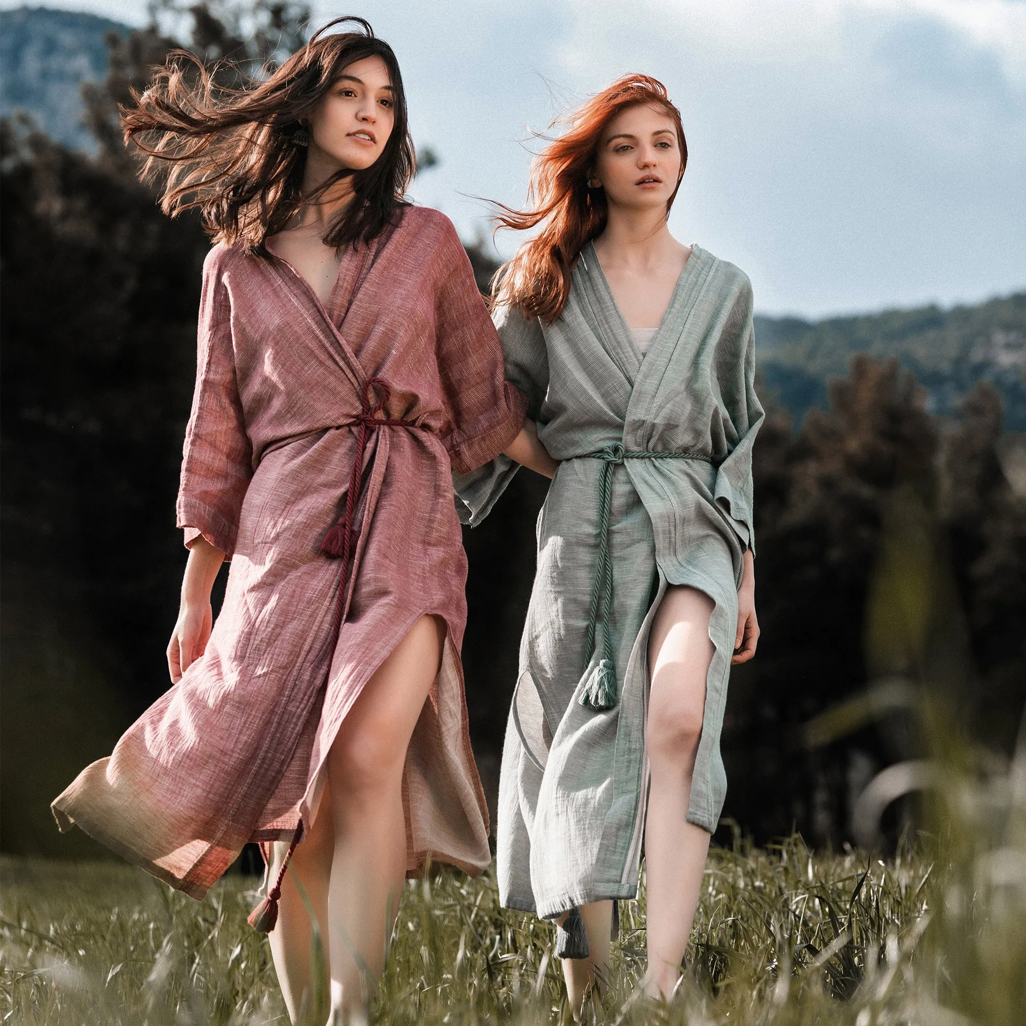 Alvina Kimono (Sage)