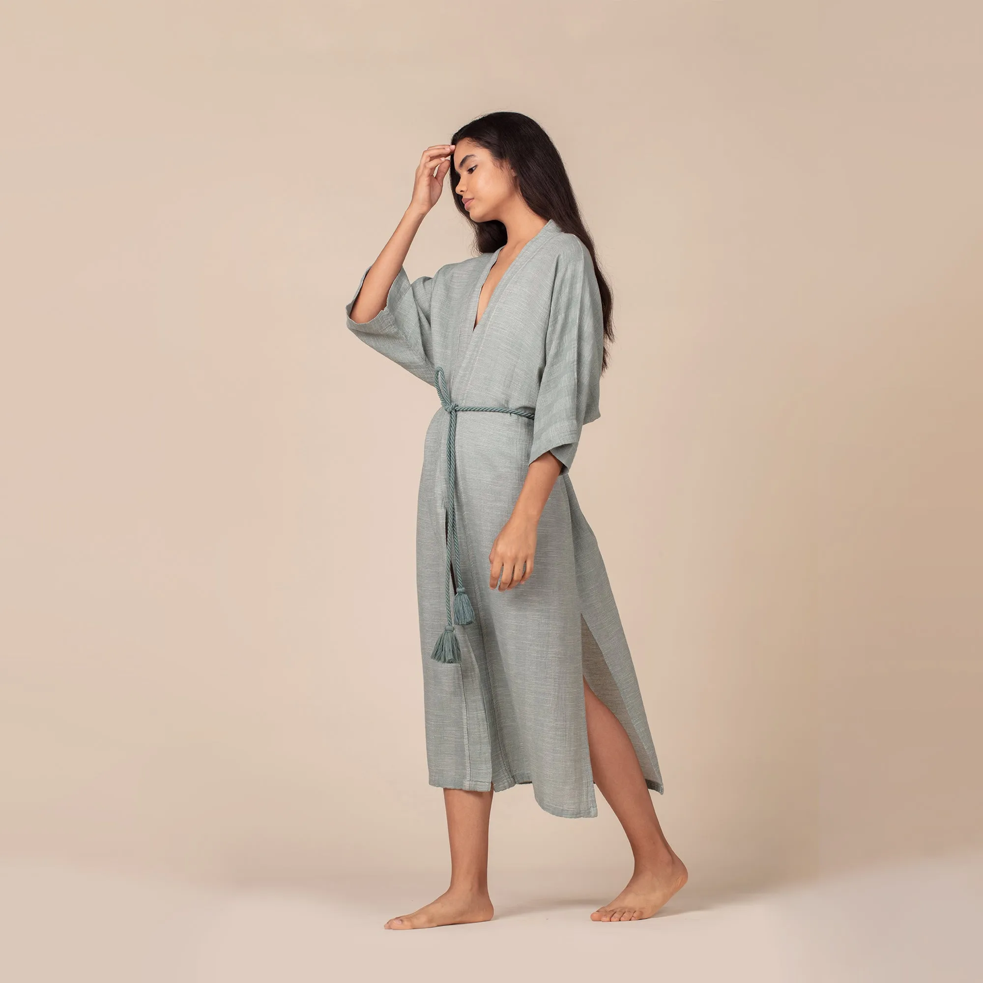 Alvina Kimono (Sage)