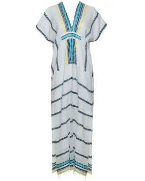 Aqua Sediri Caftan Maxi Dress