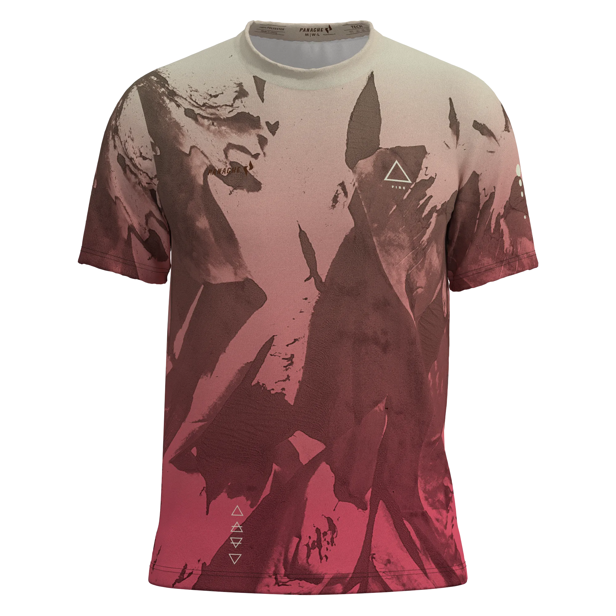 Basecamp25 - Tech-T Air - ($36 with BC Discount) - Fire Art