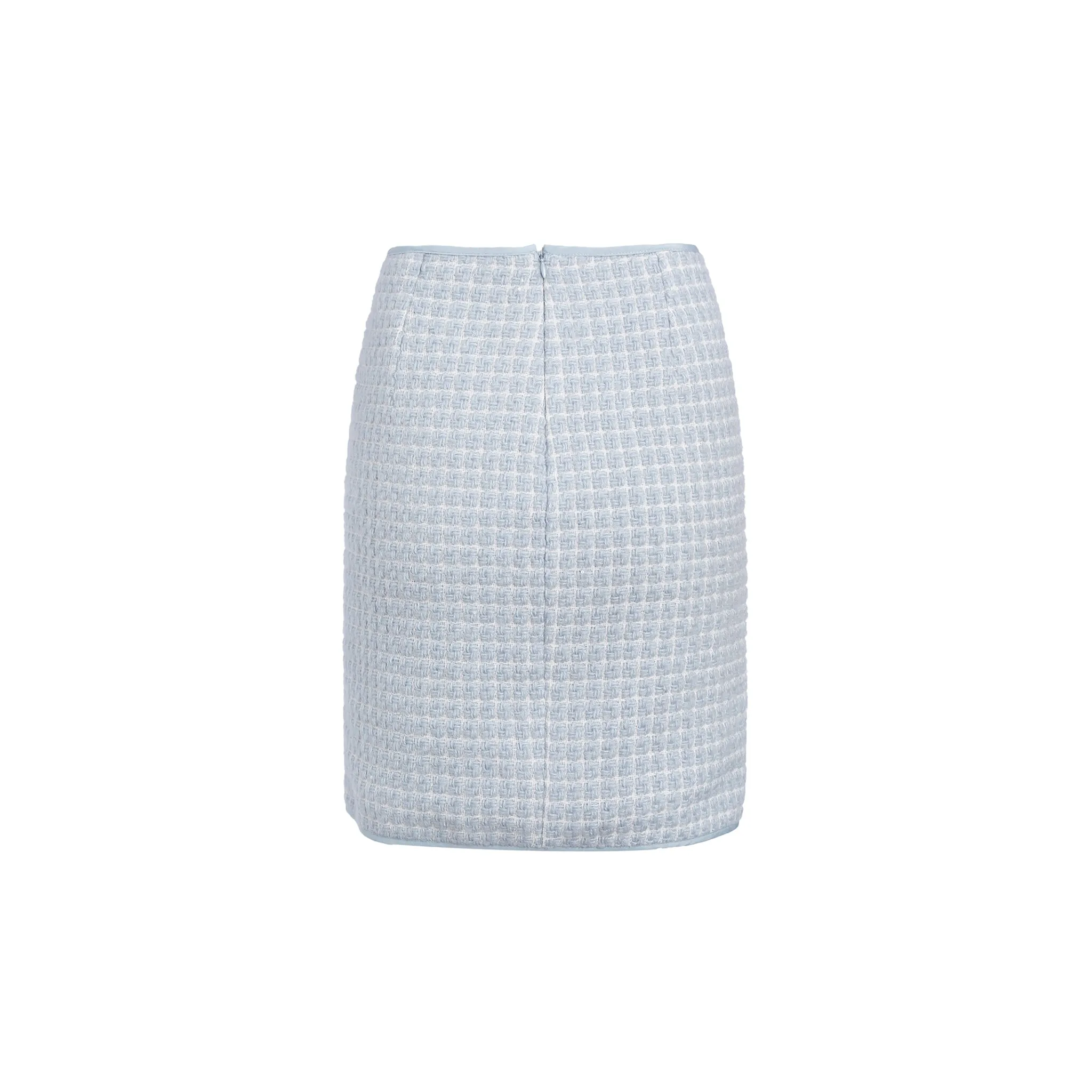 Blue Wrap Skirt