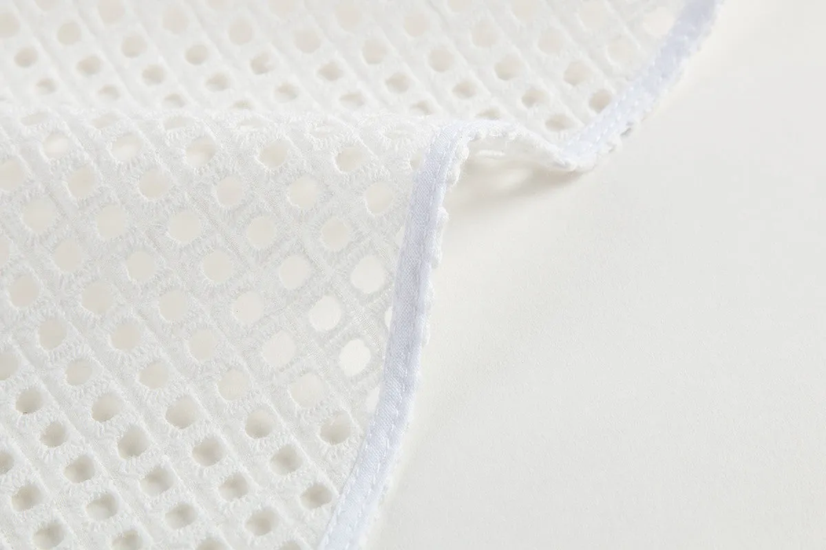 Broderie Kimono Top