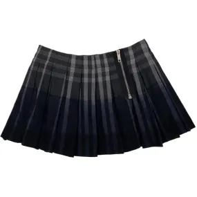 Burberry Plaid Mini Skirt (M)