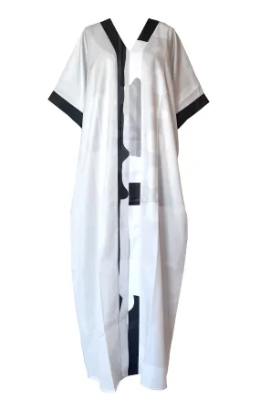 Caftan IV in collaboration with artist HERNAN RIVERA LUQUE