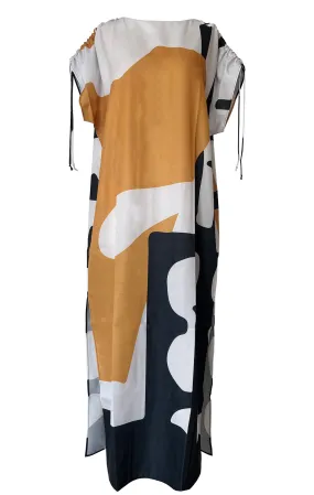 Caftan VII in collaboration with artist HERNAN RIVERA LUQUE