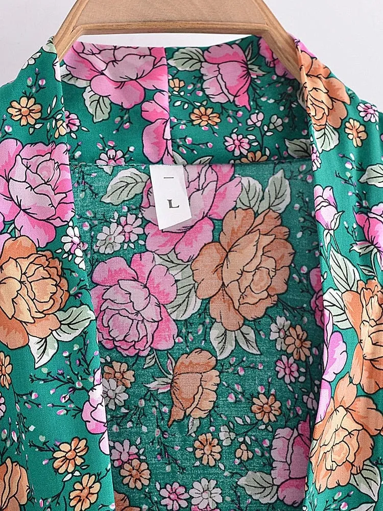Charmaine Crop Kimono