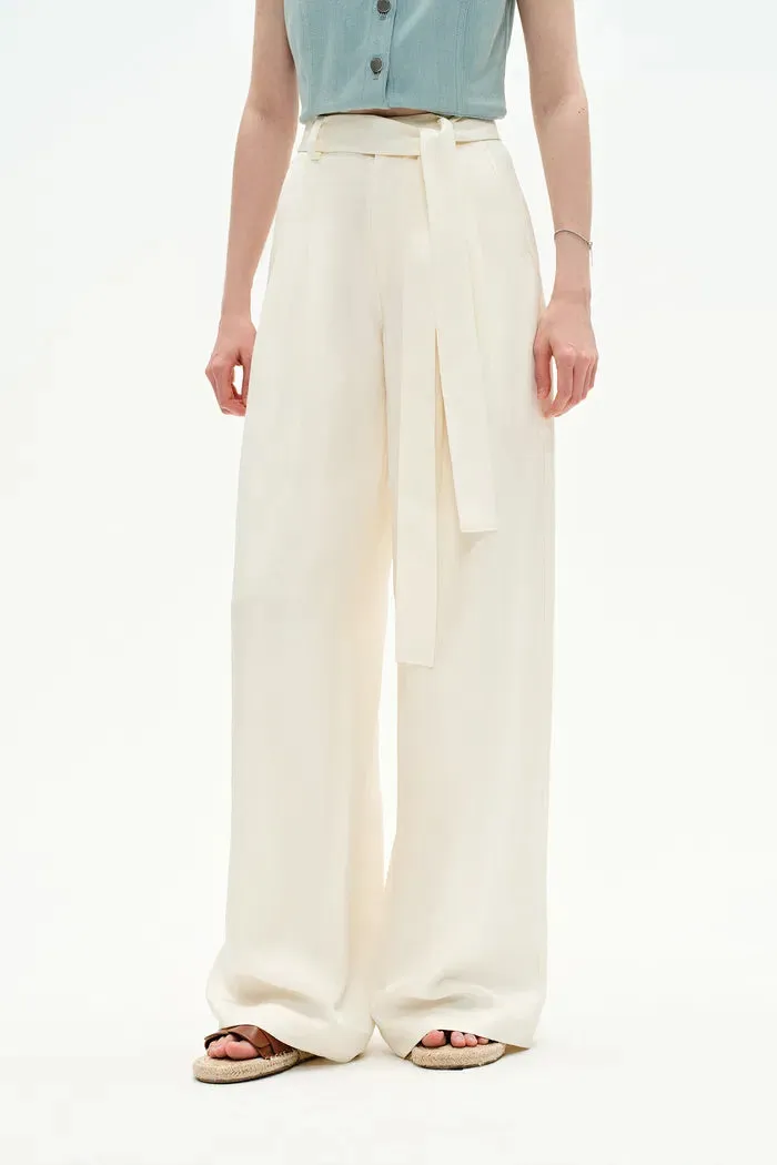 Clare Belted Pants