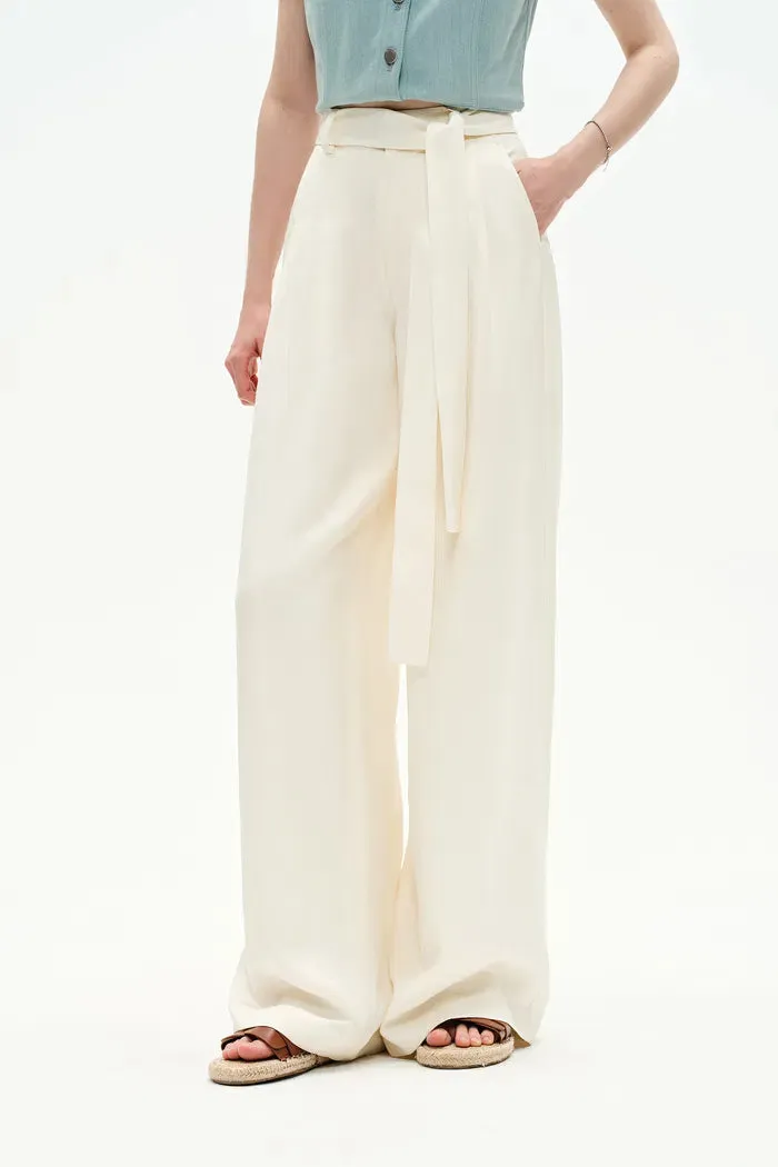 Clare Belted Pants