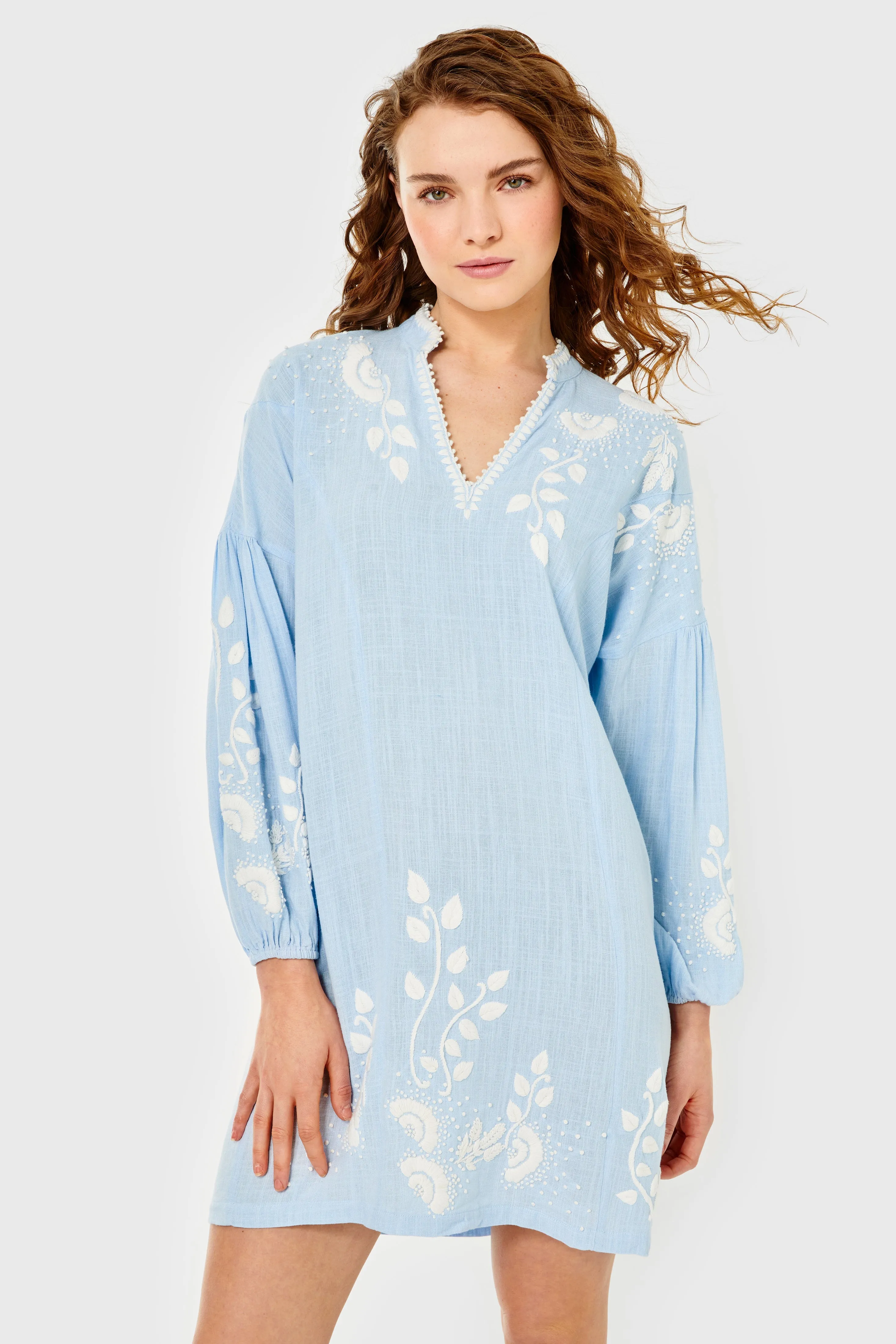 Colette Caftan-Linen-Windsurfer by Cartolina