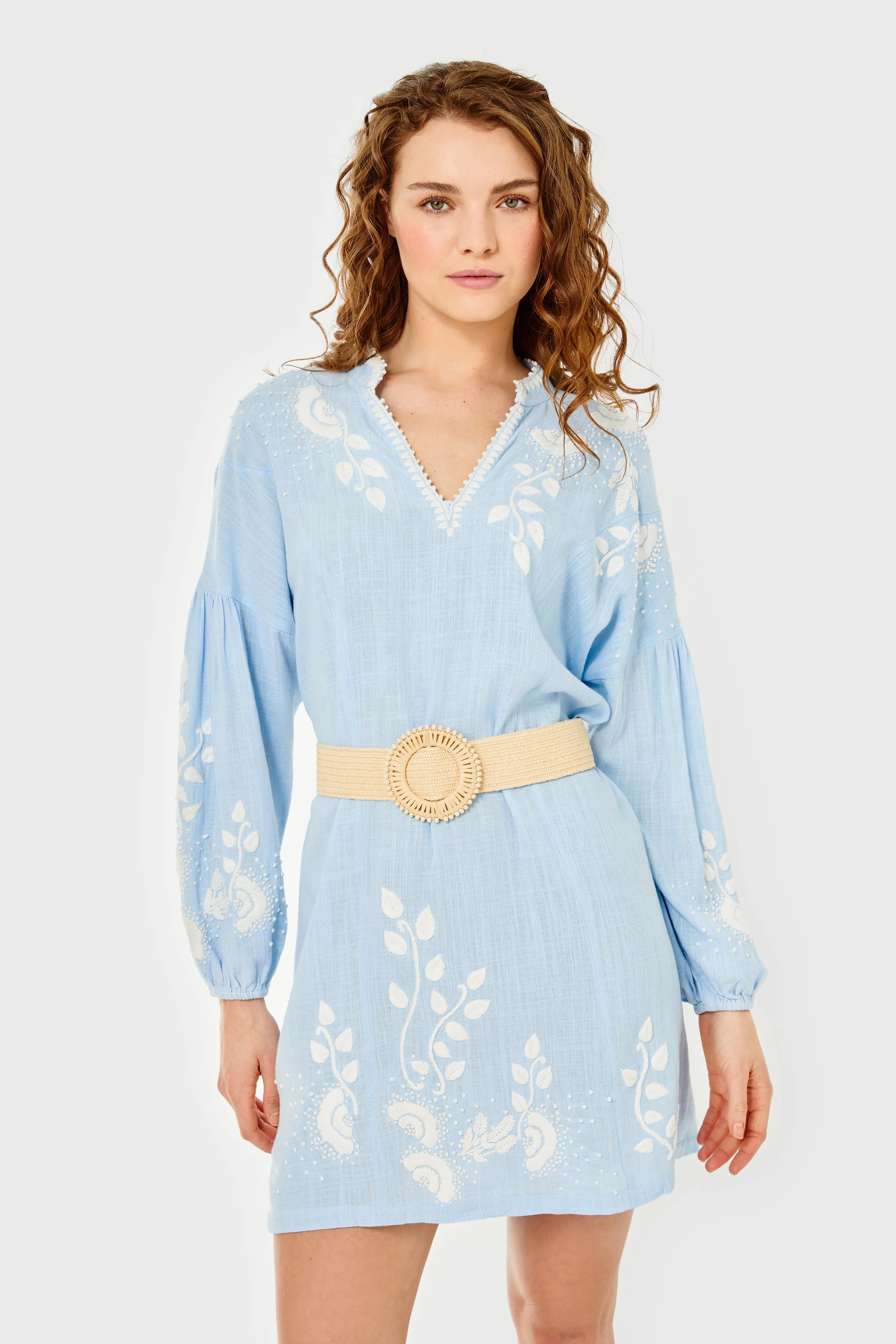Colette Caftan-Linen-Windsurfer by Cartolina