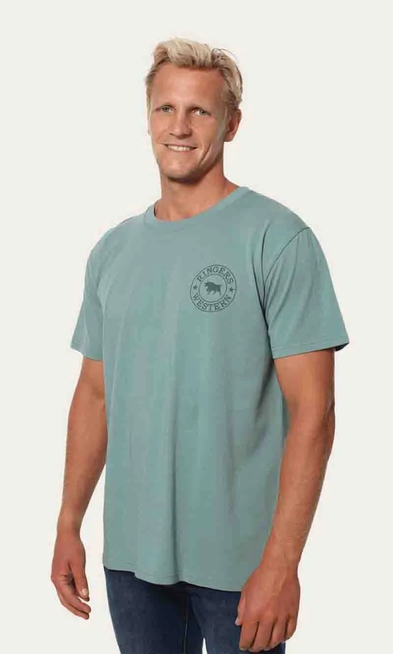 Cotton Loose Fit T-Shirt Signature Bull, More Colours