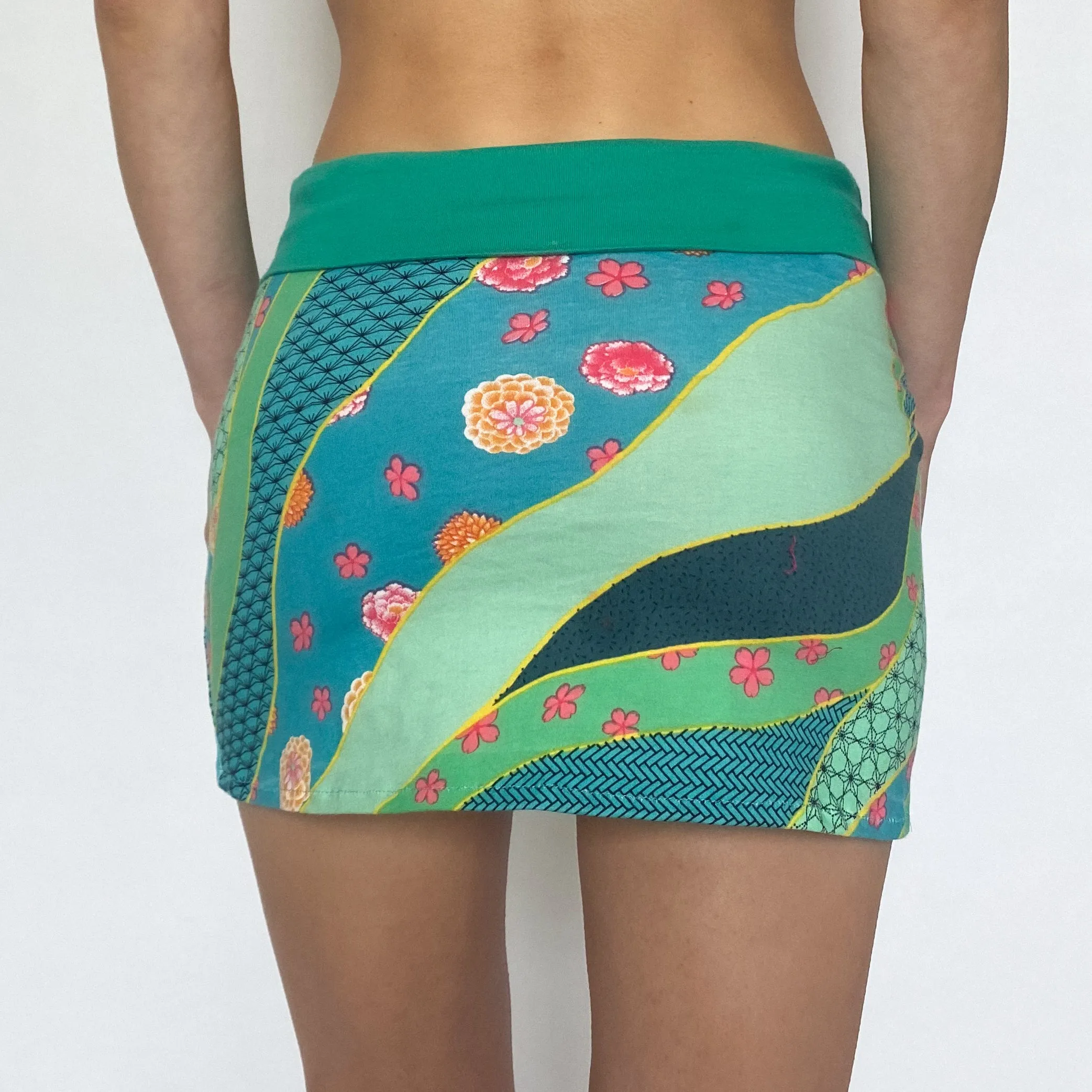desigual sequin heart mini skirt - extra small