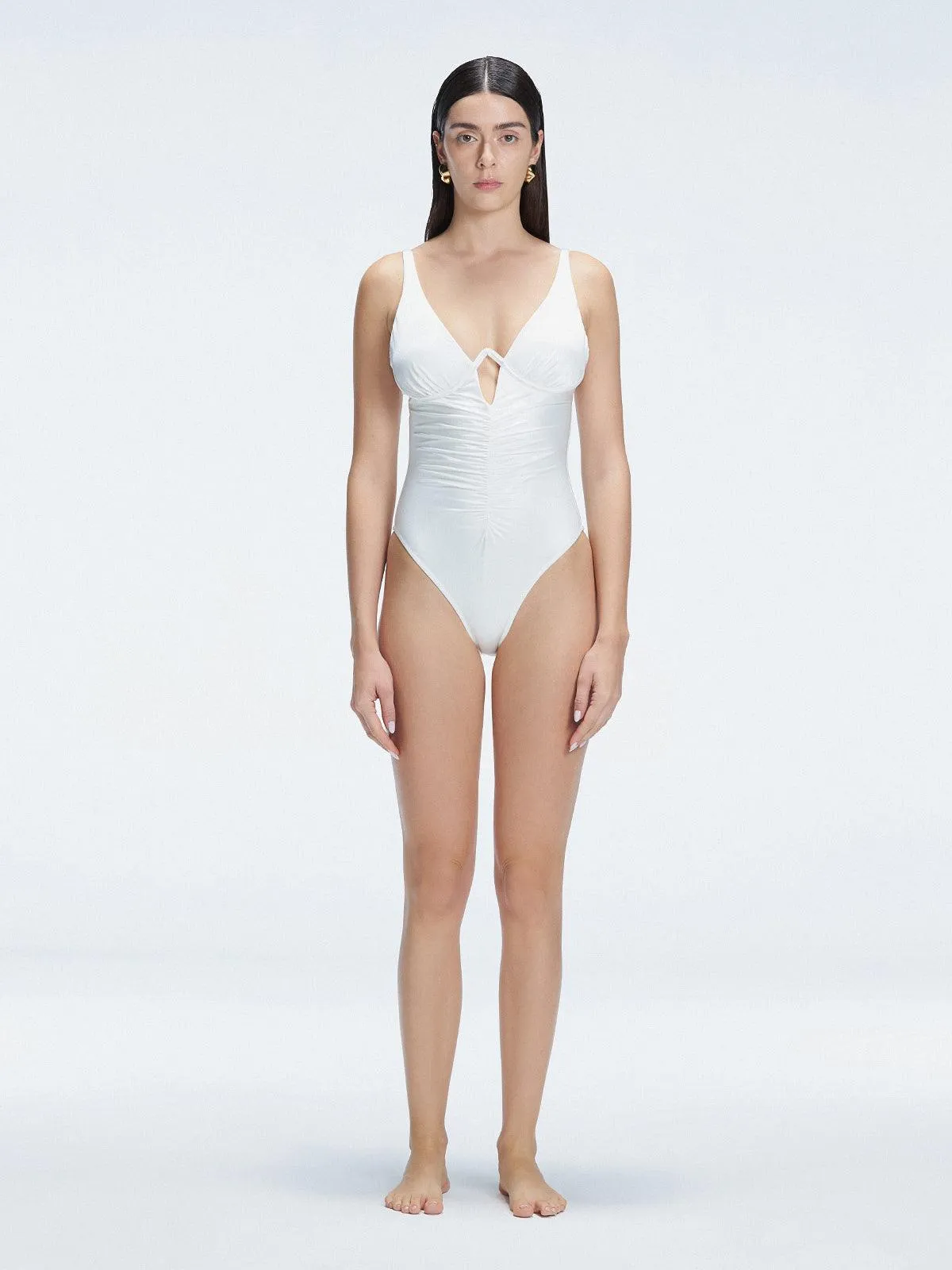 Emma White Swimsuit