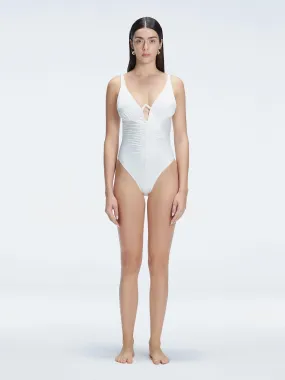 Emma White Swimsuit