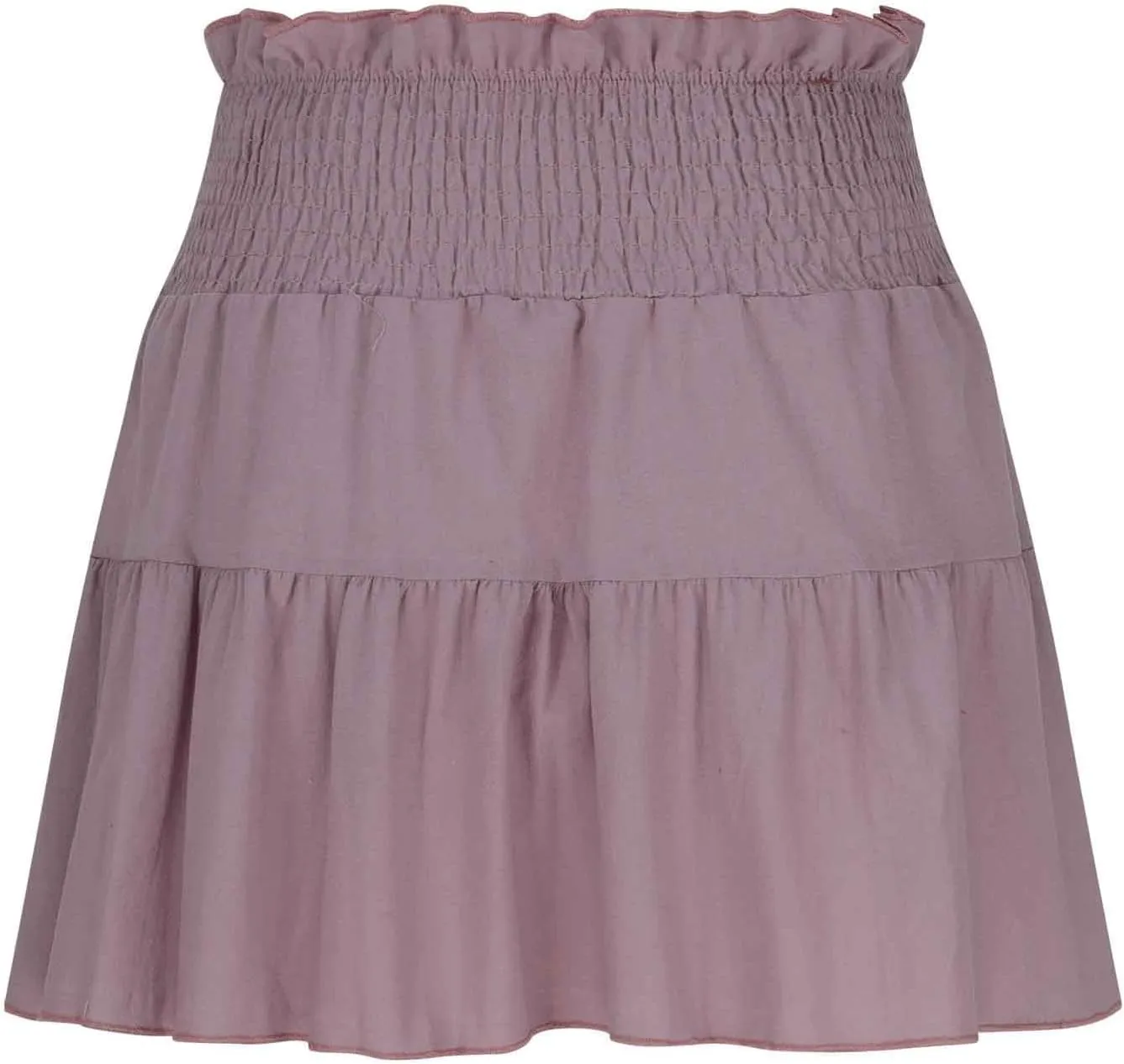 Flowy Mini Skirts for Women Summer Trendy Layered Elastic Low Waisted Tiered Pleated Swing Short A Line Skirt