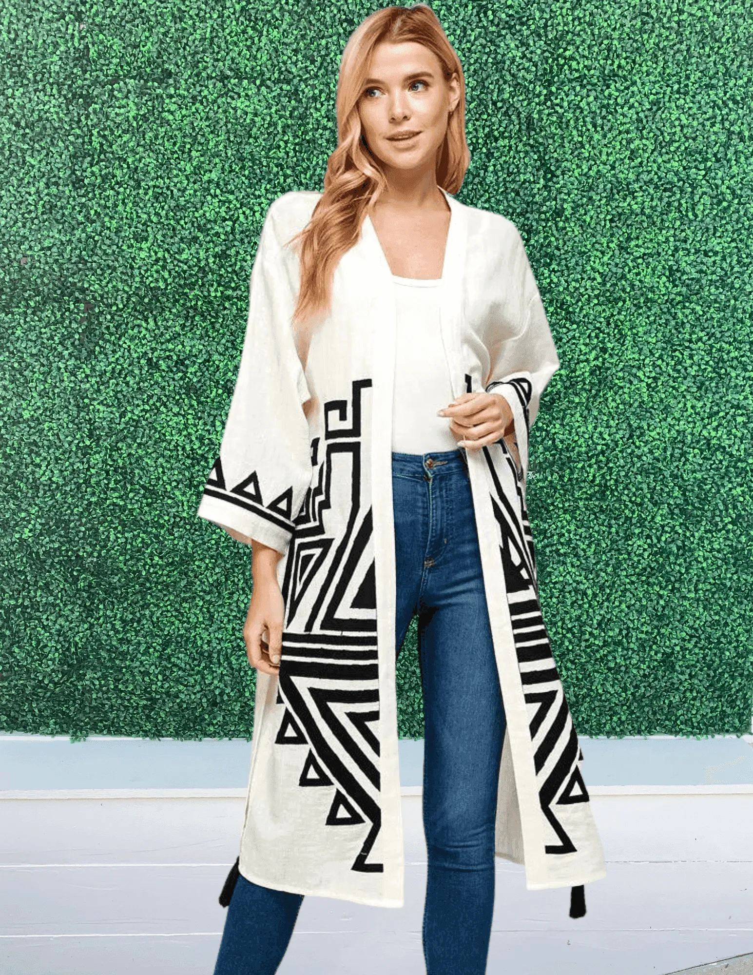Gauzy Kimono- Linen & Cotton