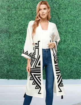 Gauzy Kimono- Linen & Cotton