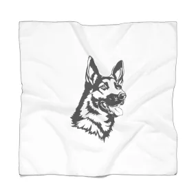 German Shepherd Poly Scarf