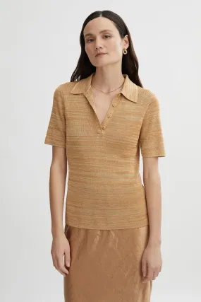 Hanna Polo Knit Tee