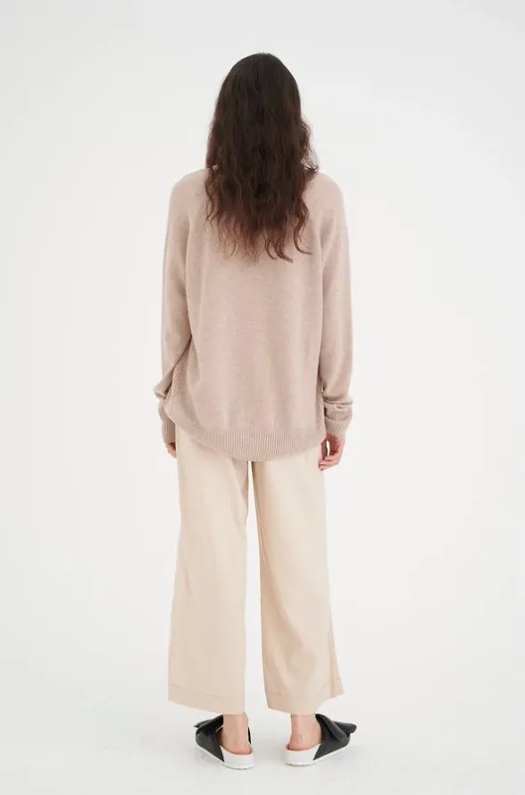 INWEAR<BR>
Driza Culotte Trousers<BR>
Sand<BR>