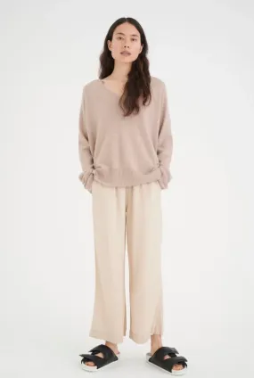 INWEAR<BR>
Driza Culotte Trousers<BR>
Sand<BR>