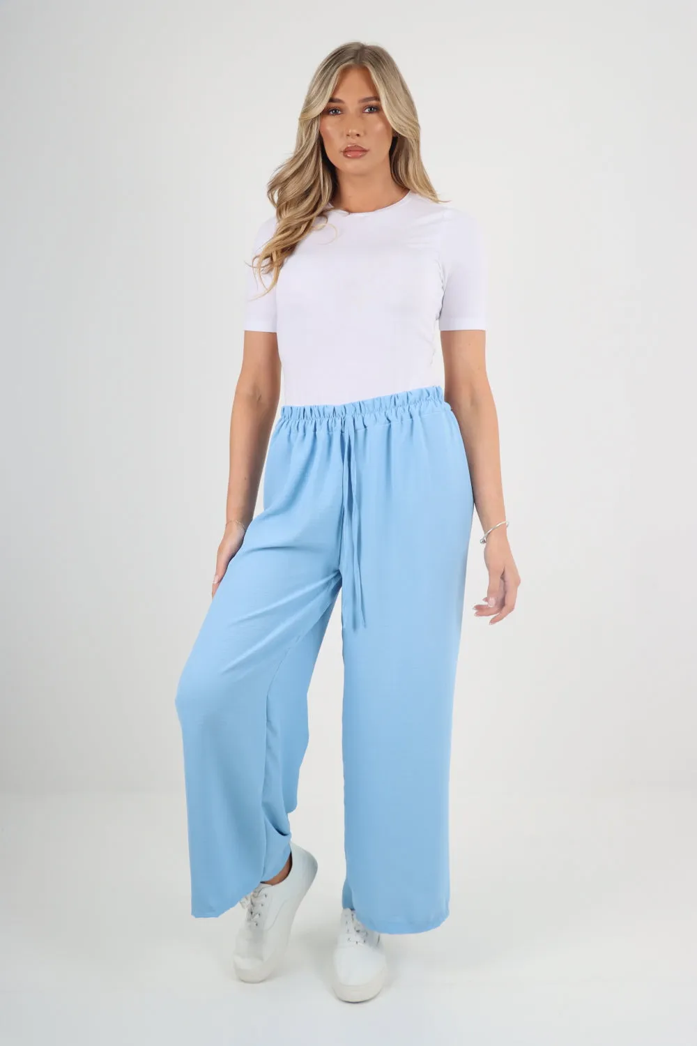 Italian Elastic String Waist Trousers
