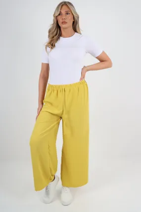 Italian Elastic String Waist Trousers