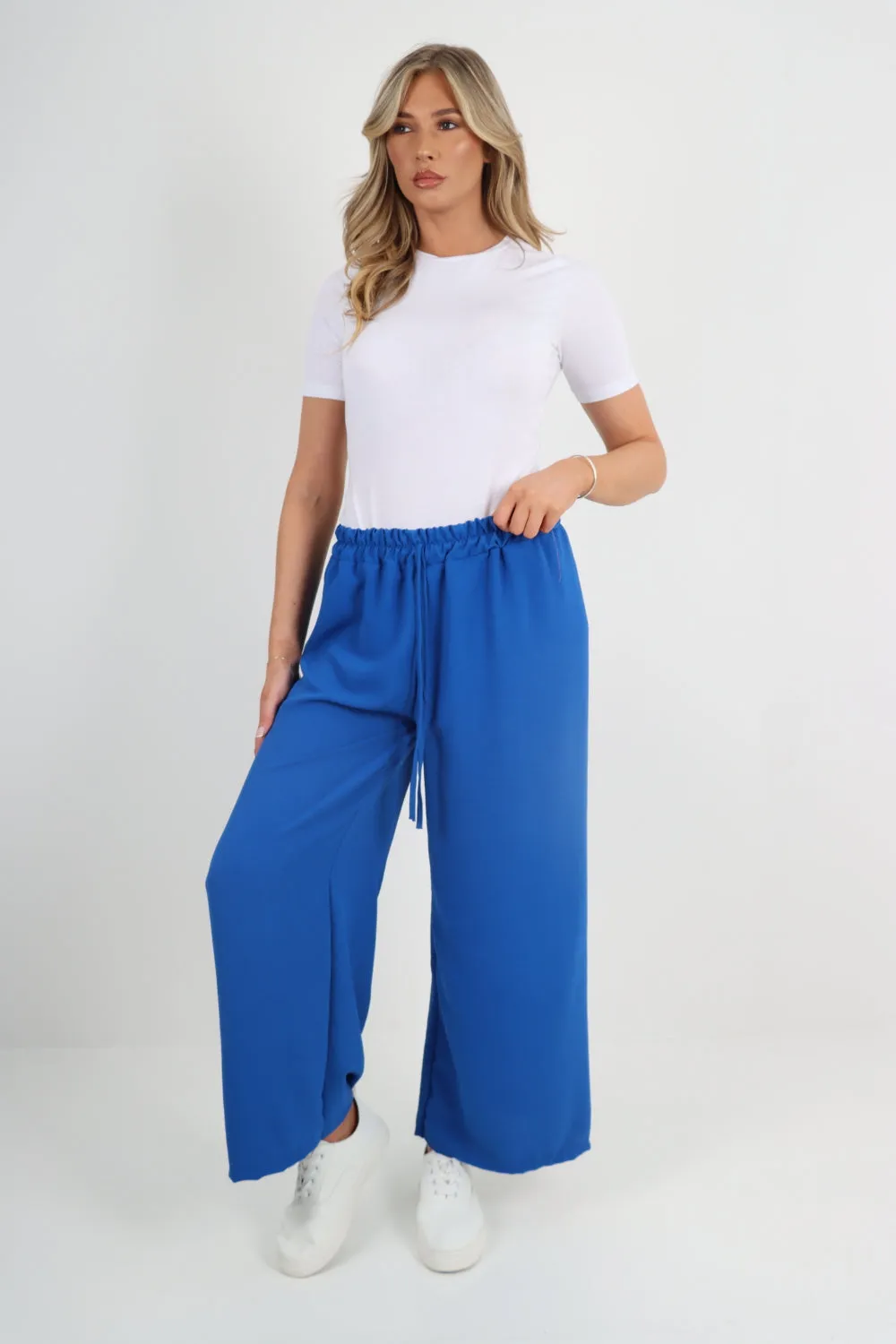 Italian Elastic String Waist Trousers