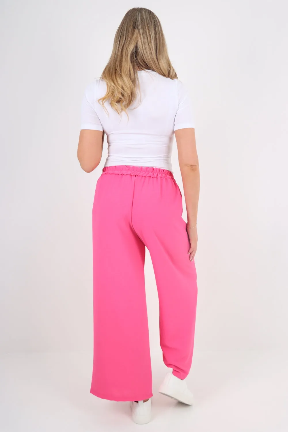 Italian Elastic String Waist Trousers
