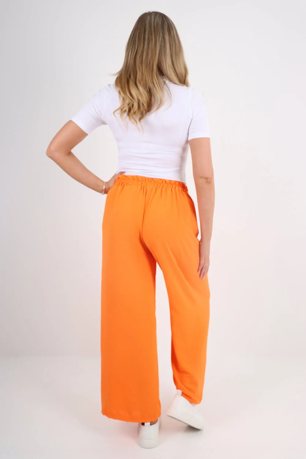 Italian Elastic String Waist Trousers