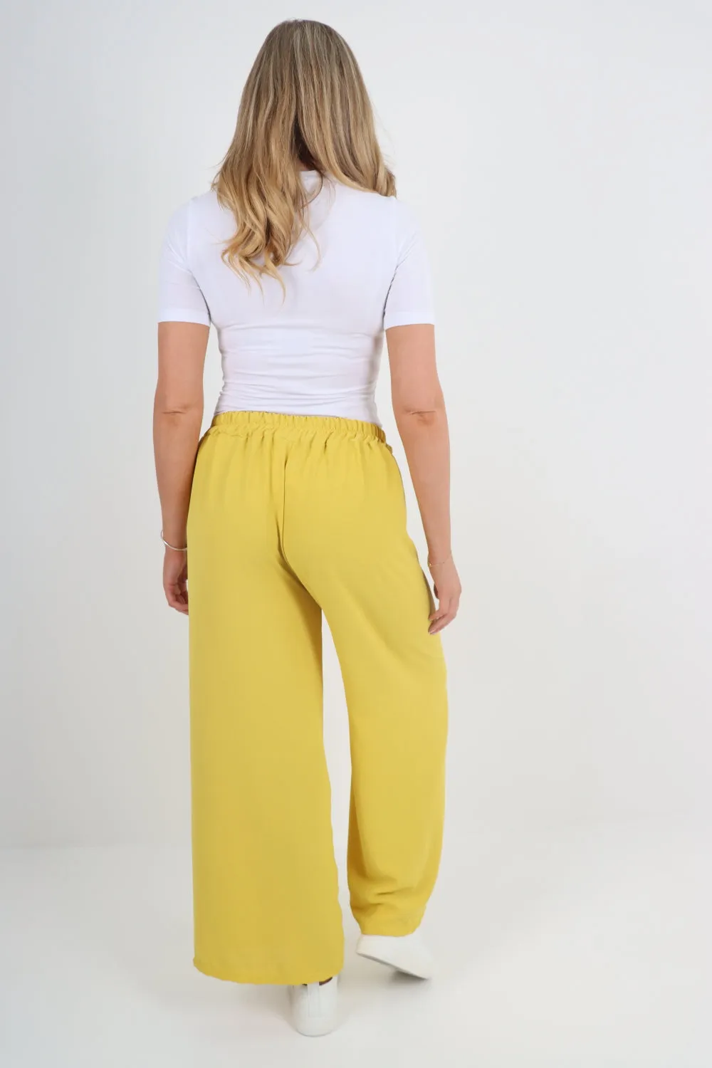 Italian Elastic String Waist Trousers