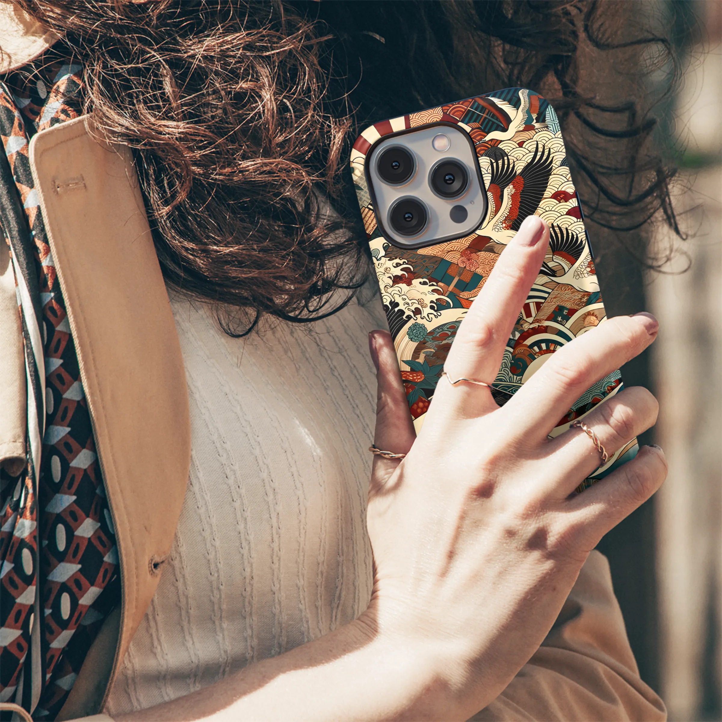 Japanese Kimono Phone Case iPhone Samsung Cover Pixel 2747