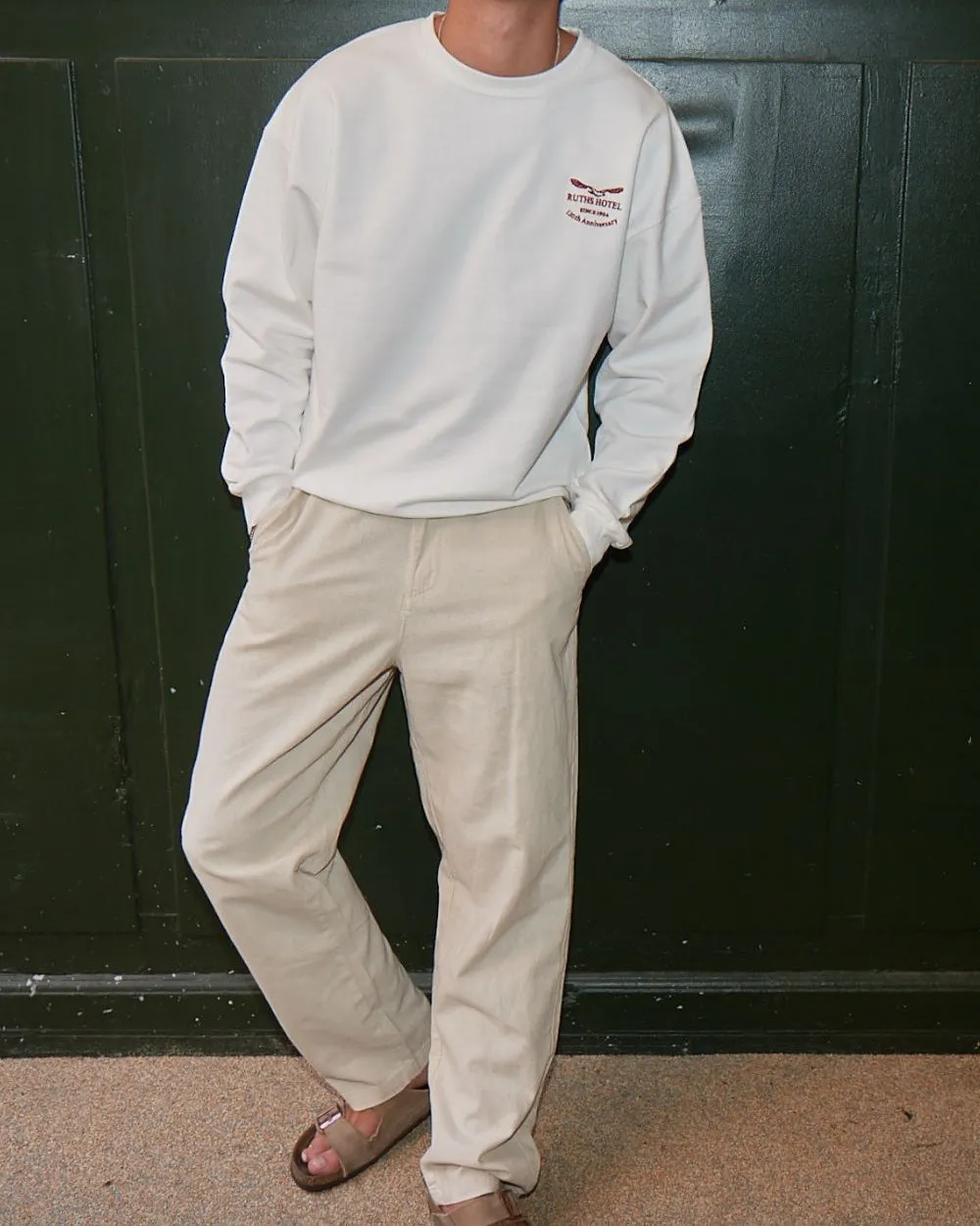 Linen Pants Beige / Ruths 120 years