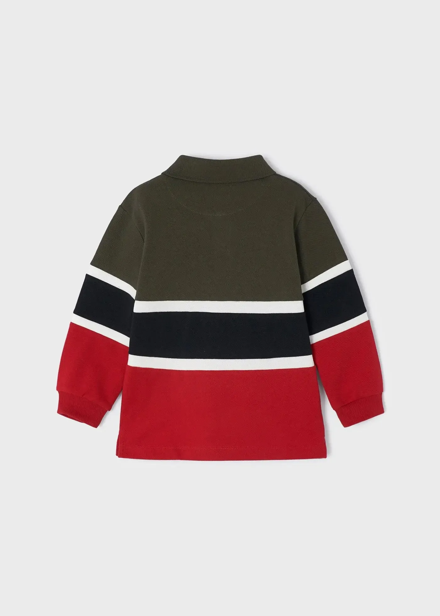 Long Sleeved Multi Color Polo Shirt Boy | Mayoral