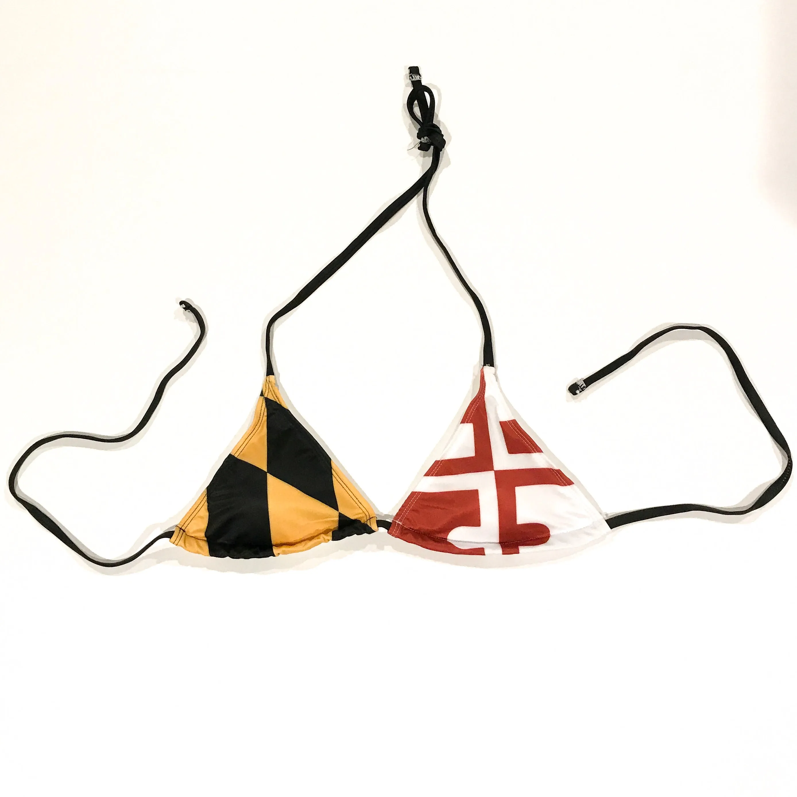 MD Flag String Bikini Top (In Stock Sale)