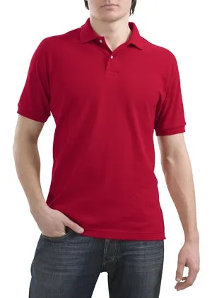 NEW  District Threads - Modern Pique Polo.  DT3000