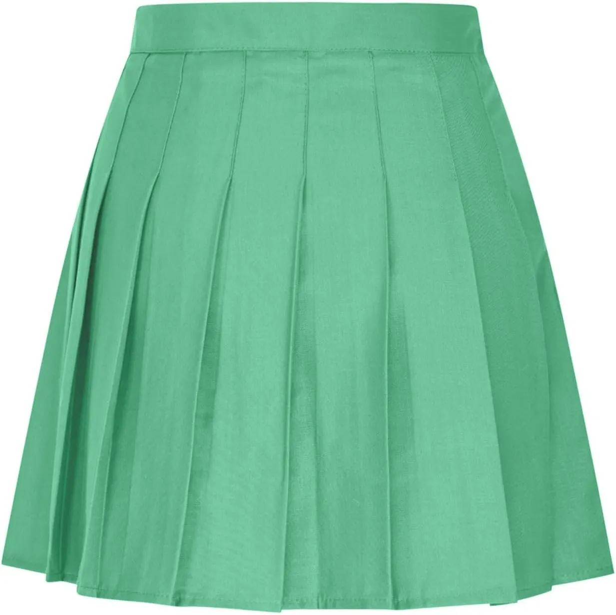 Oplxuo Pleated Skirts for Women Y2k Mini Skirt High Waist Casual Short Skirts Uniform Micro Skirt