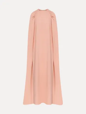 Rushed Shoulder Georgette Caftan