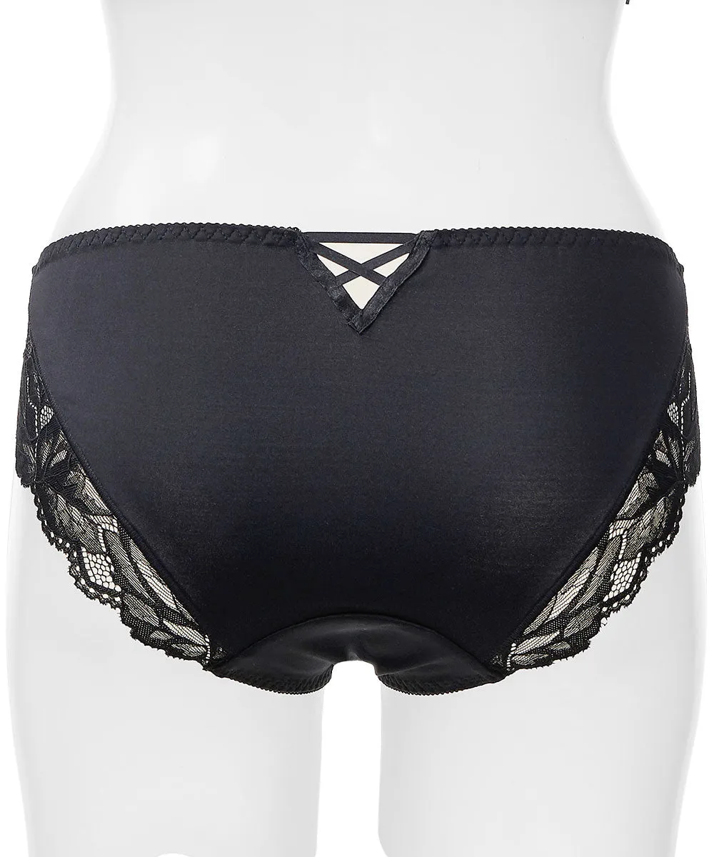 Sexy Bikini Panty with Flower Lace