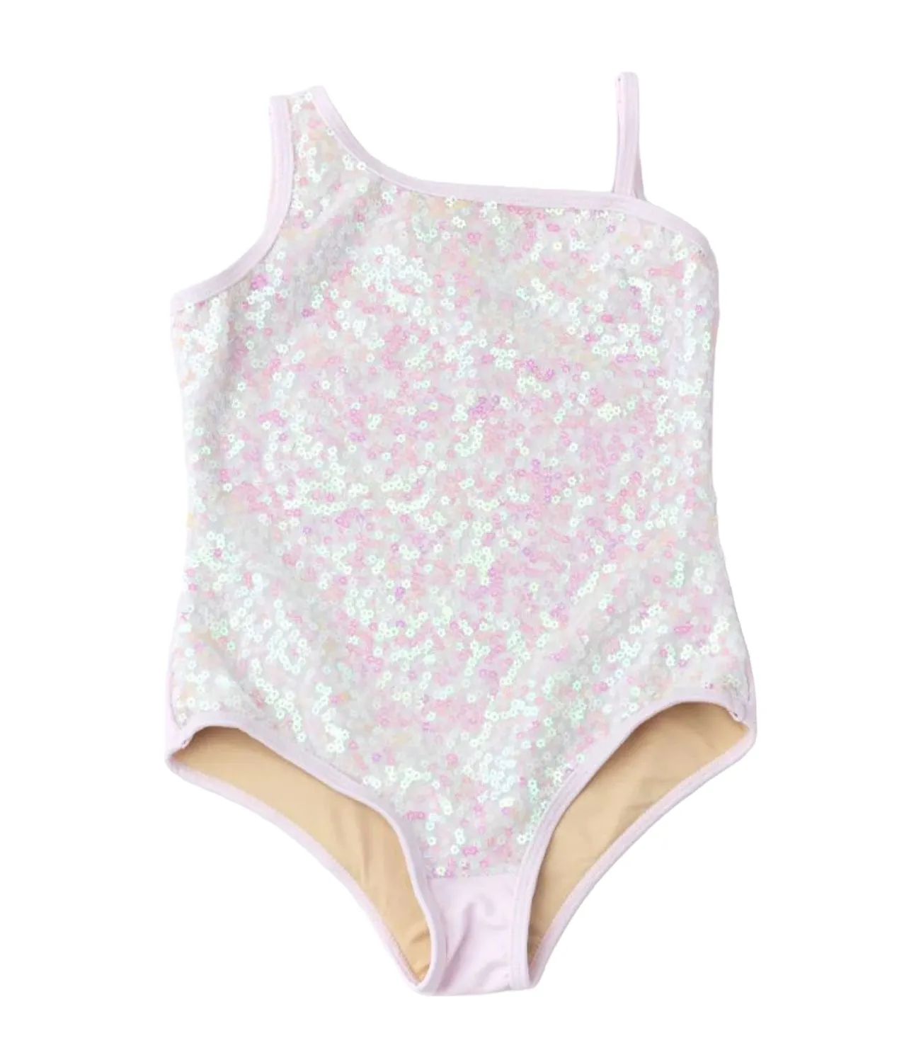 Shade Critters Sequin One Shoulder Swimsuit