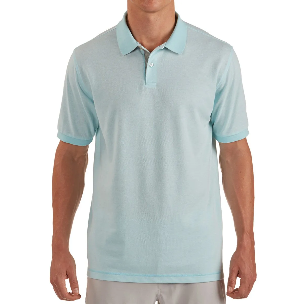 SHORT SLEEVE SOFT BIRDSEYE PIQUE KNIT SHIRT