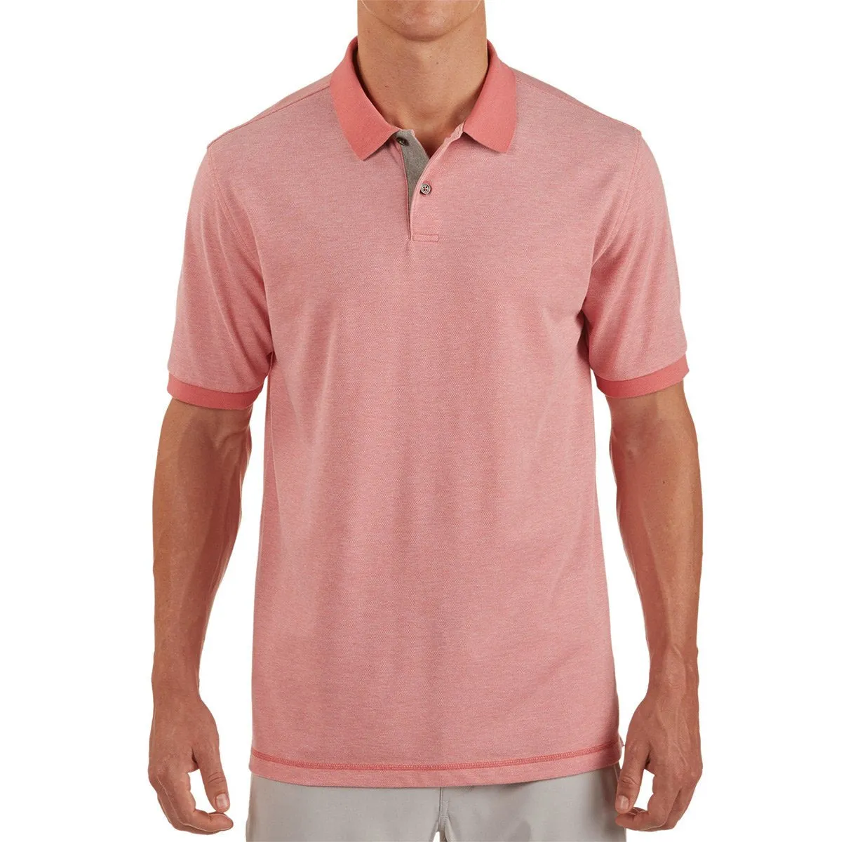 SHORT SLEEVE SOFT BIRDSEYE PIQUE KNIT SHIRT