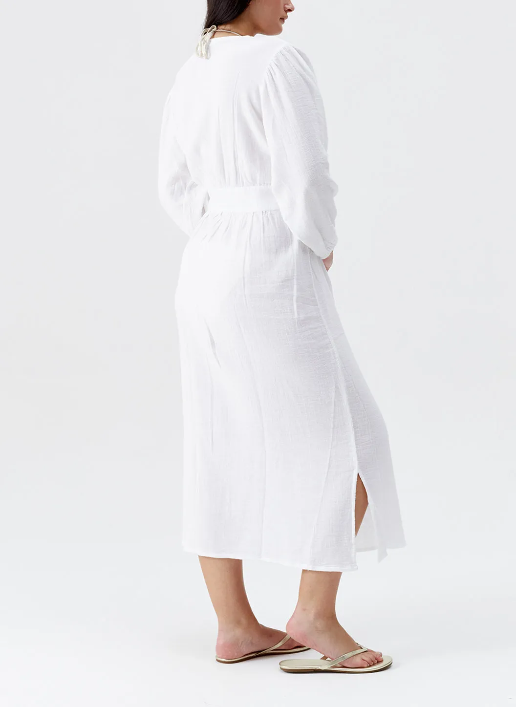 Siobhan White Kaftan
