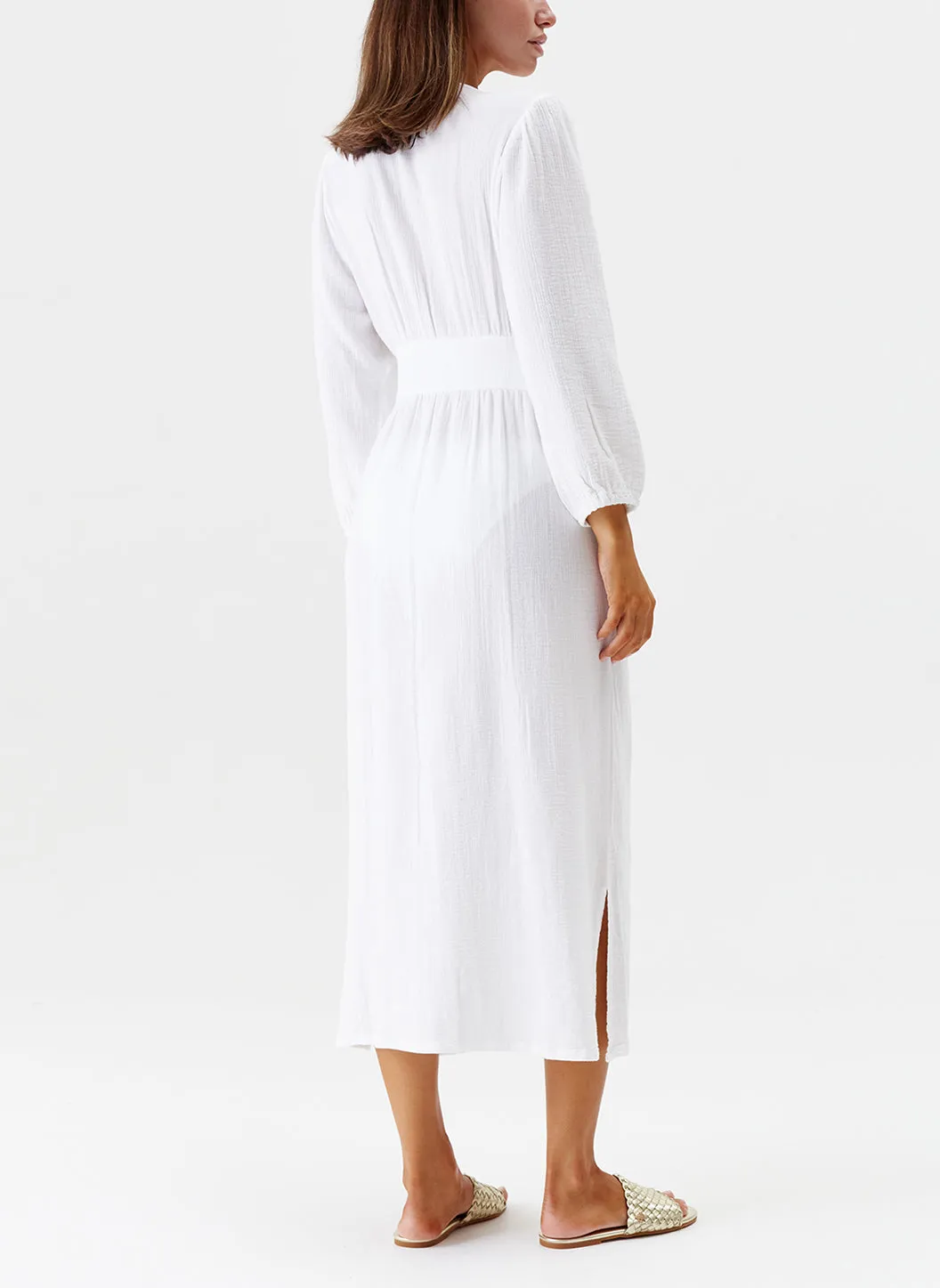 Siobhan White Kaftan