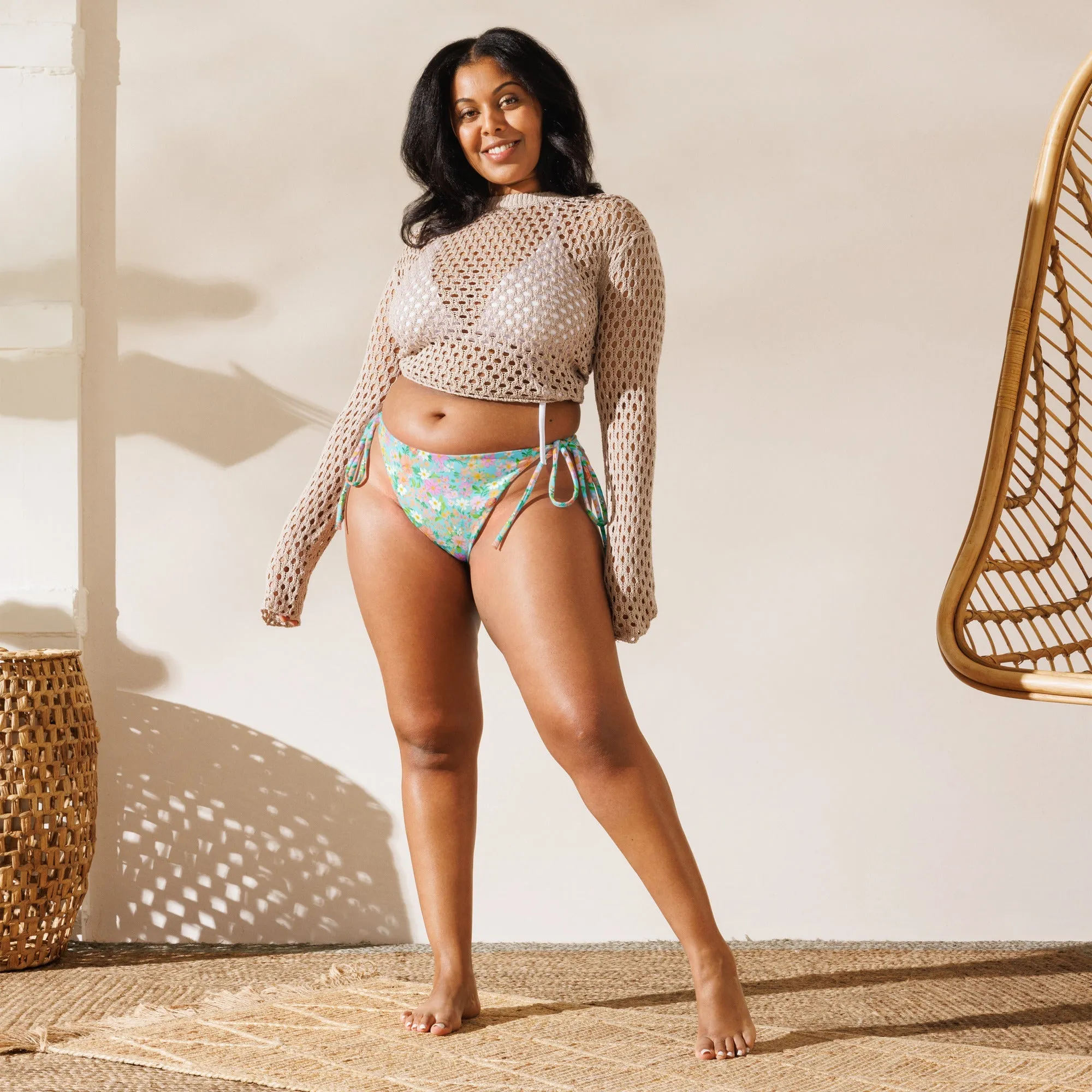 STRING BIKINI BOTTOM ECO - CAICOS FLORALS