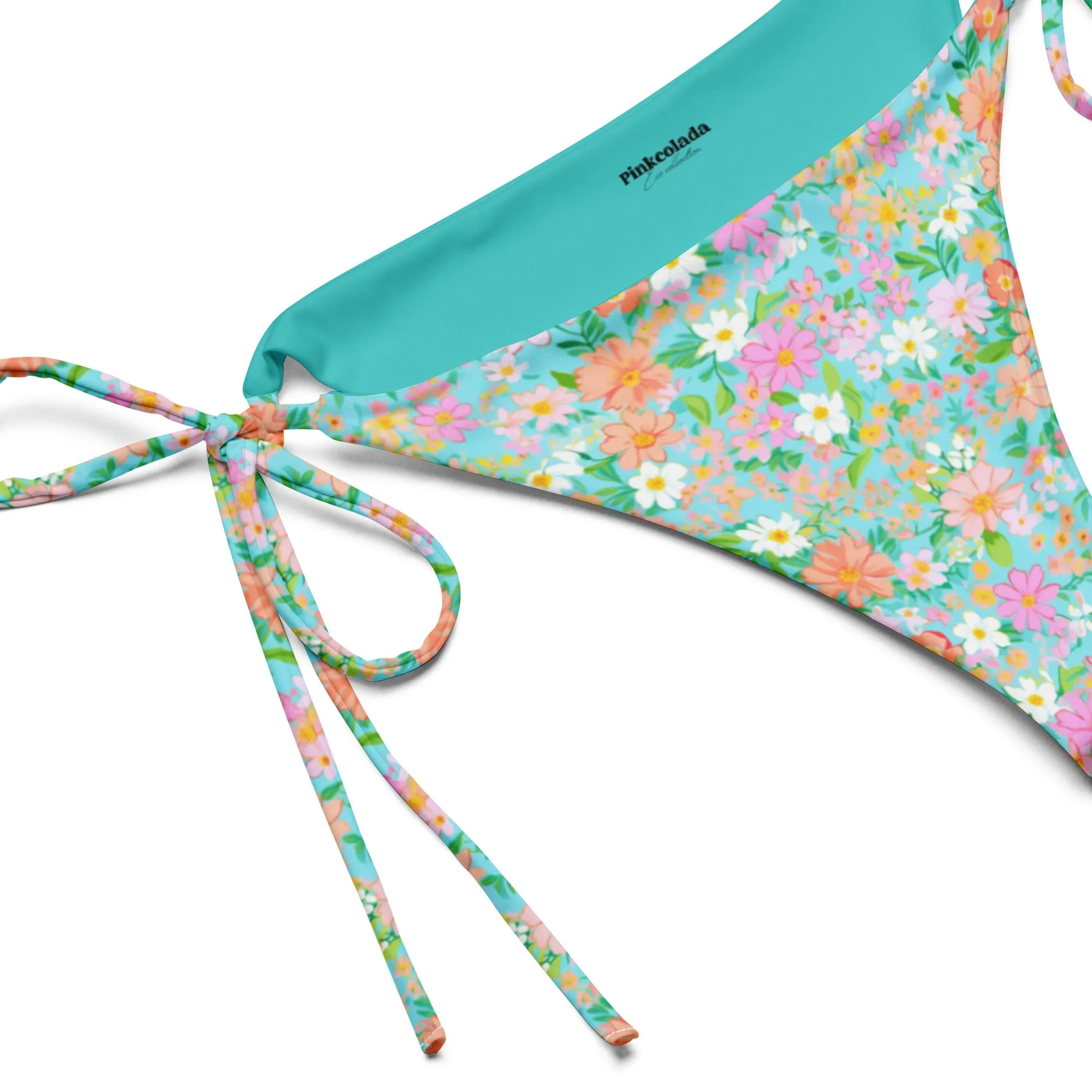 STRING BIKINI BOTTOM ECO - CAICOS FLORALS
