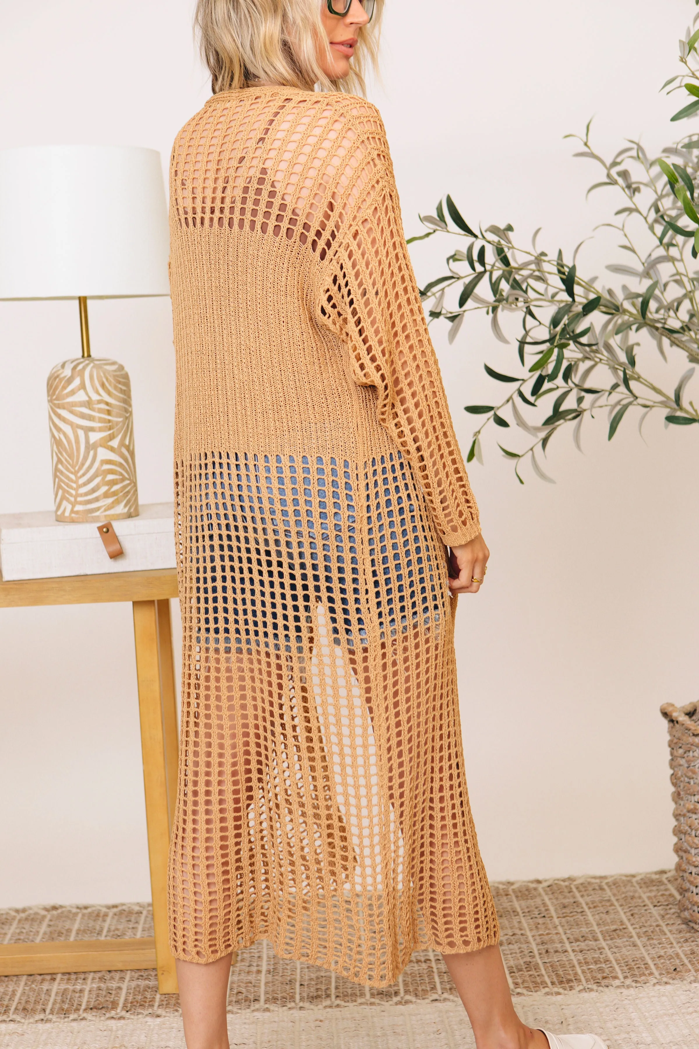 Summer Crochet Kimono Cardigan (S-1XL)