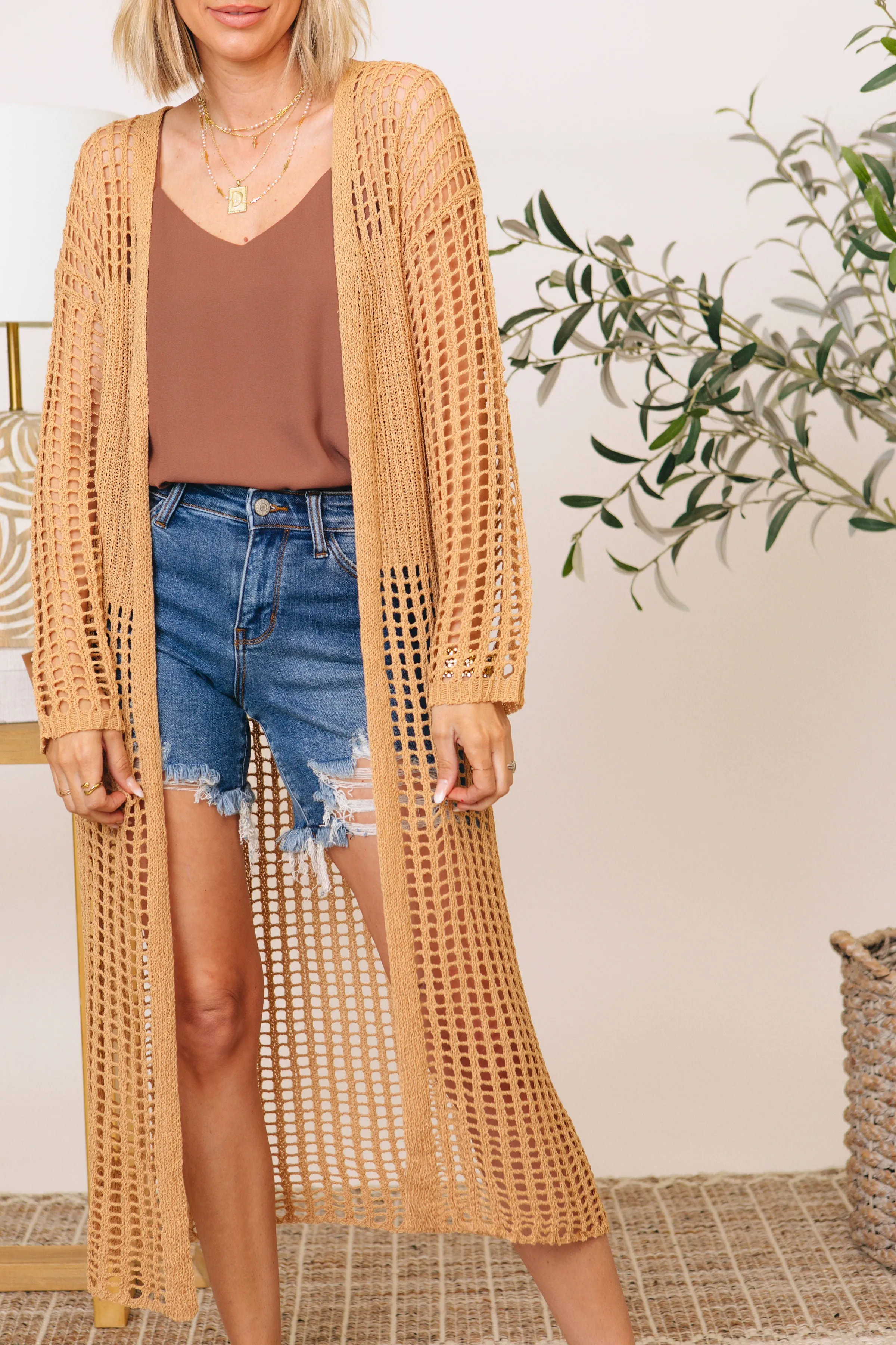 Summer Crochet Kimono Cardigan (S-1XL)
