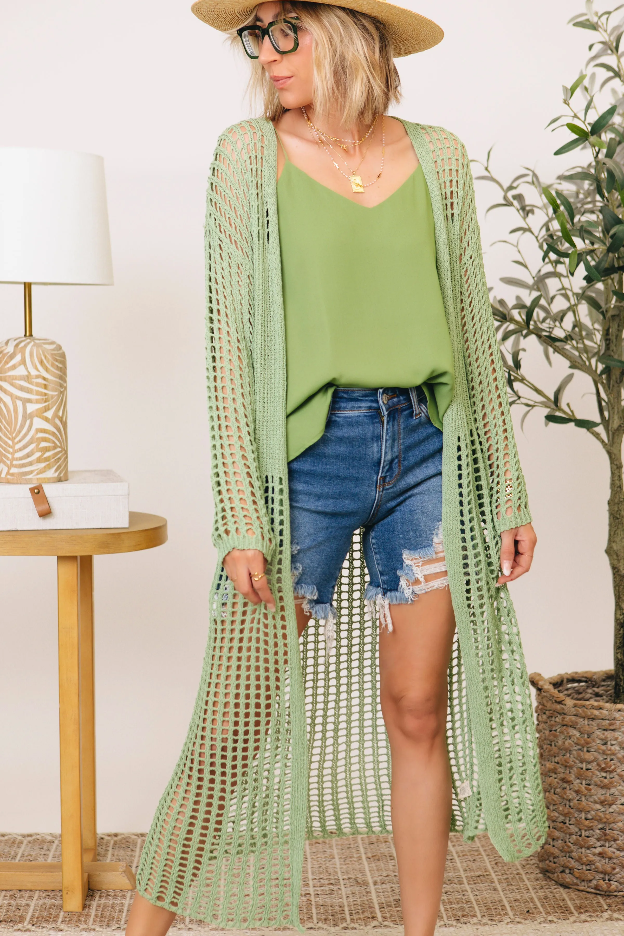 Summer Crochet Kimono Cardigan (S-1XL)